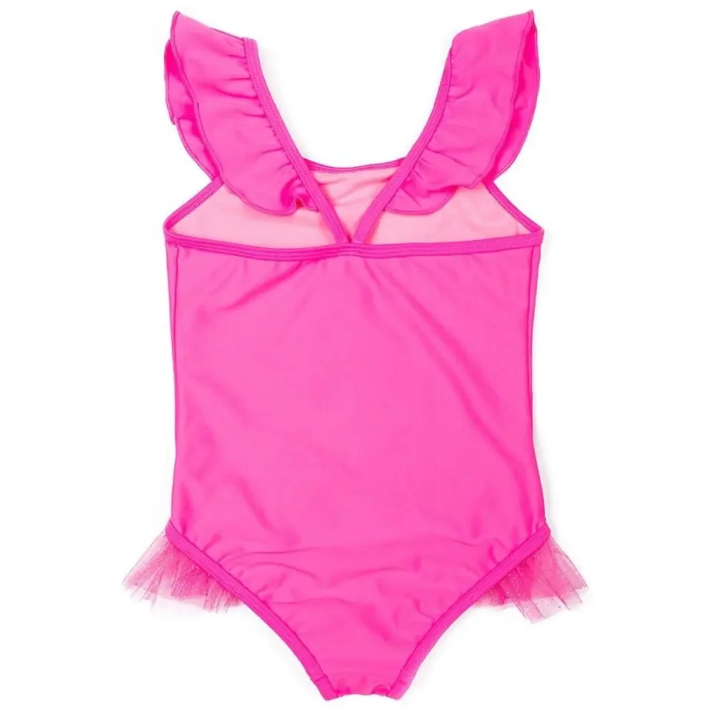 Betsey Johnson Sequin Unicorn Swimsuit Sz 2T - Picture 2 of 9